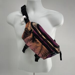 Ikea Kaseberga Tropical Hip Pack Belt Bag Fanny Waist Pouch Cross Body Sling 10"